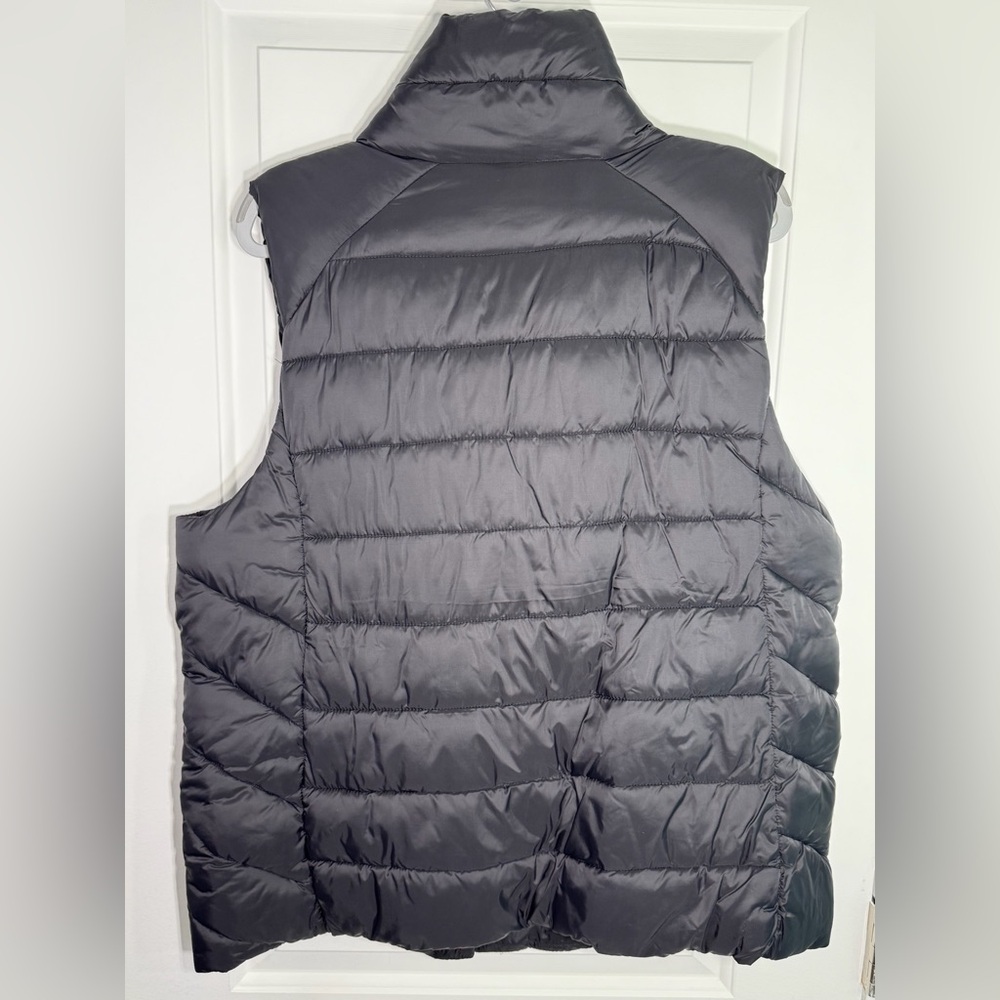 Nicole Miller Black Puffer Vest XXL - Picture 2 of 5